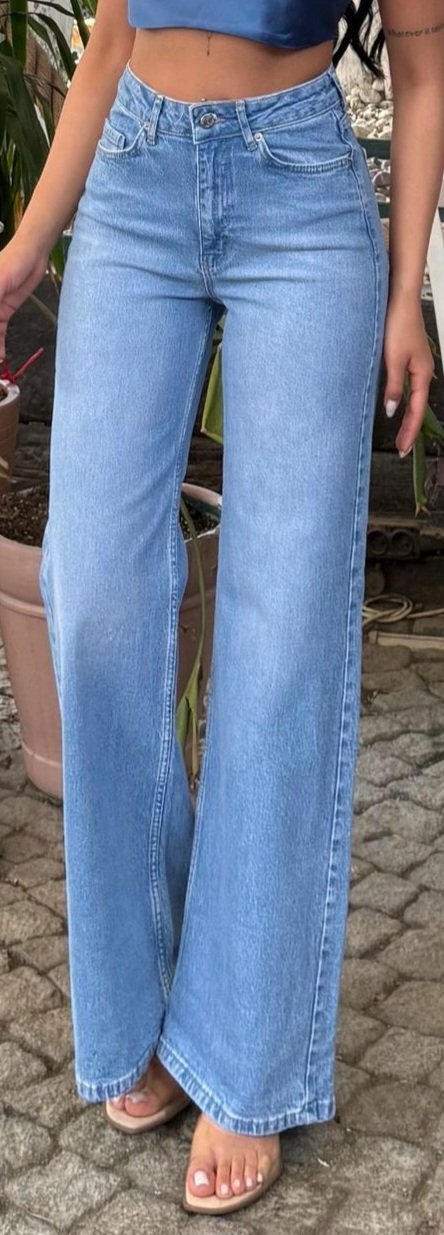 جينز LYCRA WIDELEG