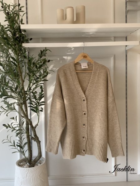 جاكيت صوف طول وسط