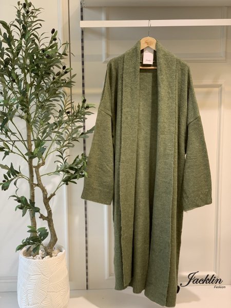 جاكيت صوف طويل